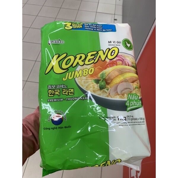 Mì Koreno Jumbo đủ vị 1kg(BC)