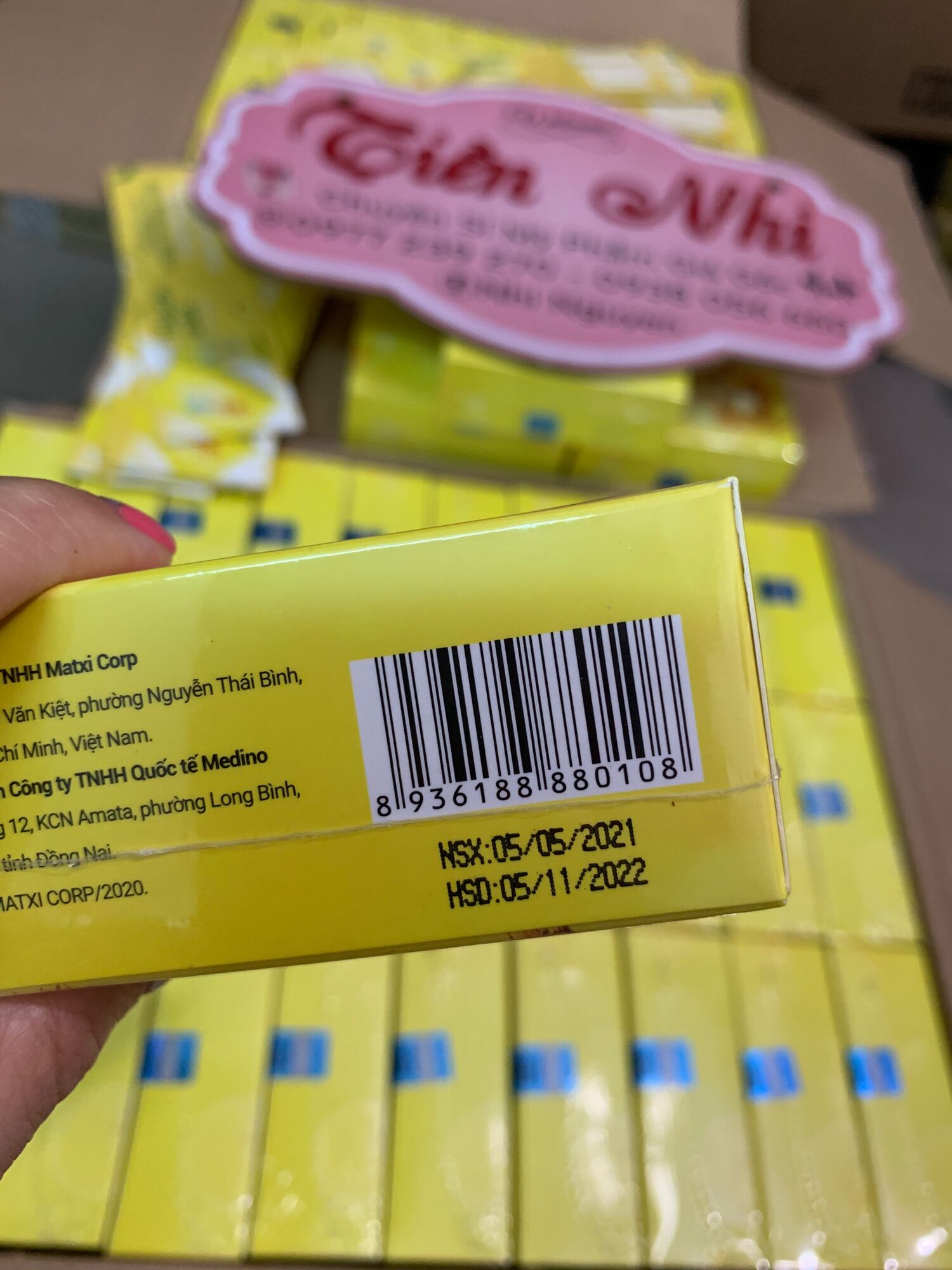 Thạch dứa giảm cân Matxi corp buôn sỉ