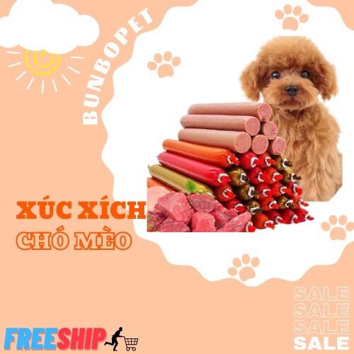 Xúc Xích Bioline - Combo 30 cây xúc xích cho chó mèo hamster