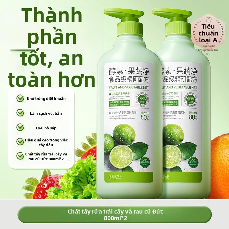 MENGKEJIAO | Food Grade Dishwashing Liquid For Fruits Vegetables And Tableware - 6