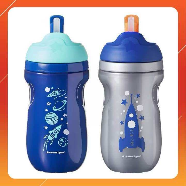 Bình uống nước kèm ống hút tommee tippee cho bé từ 12 tháng dung tích 300ml