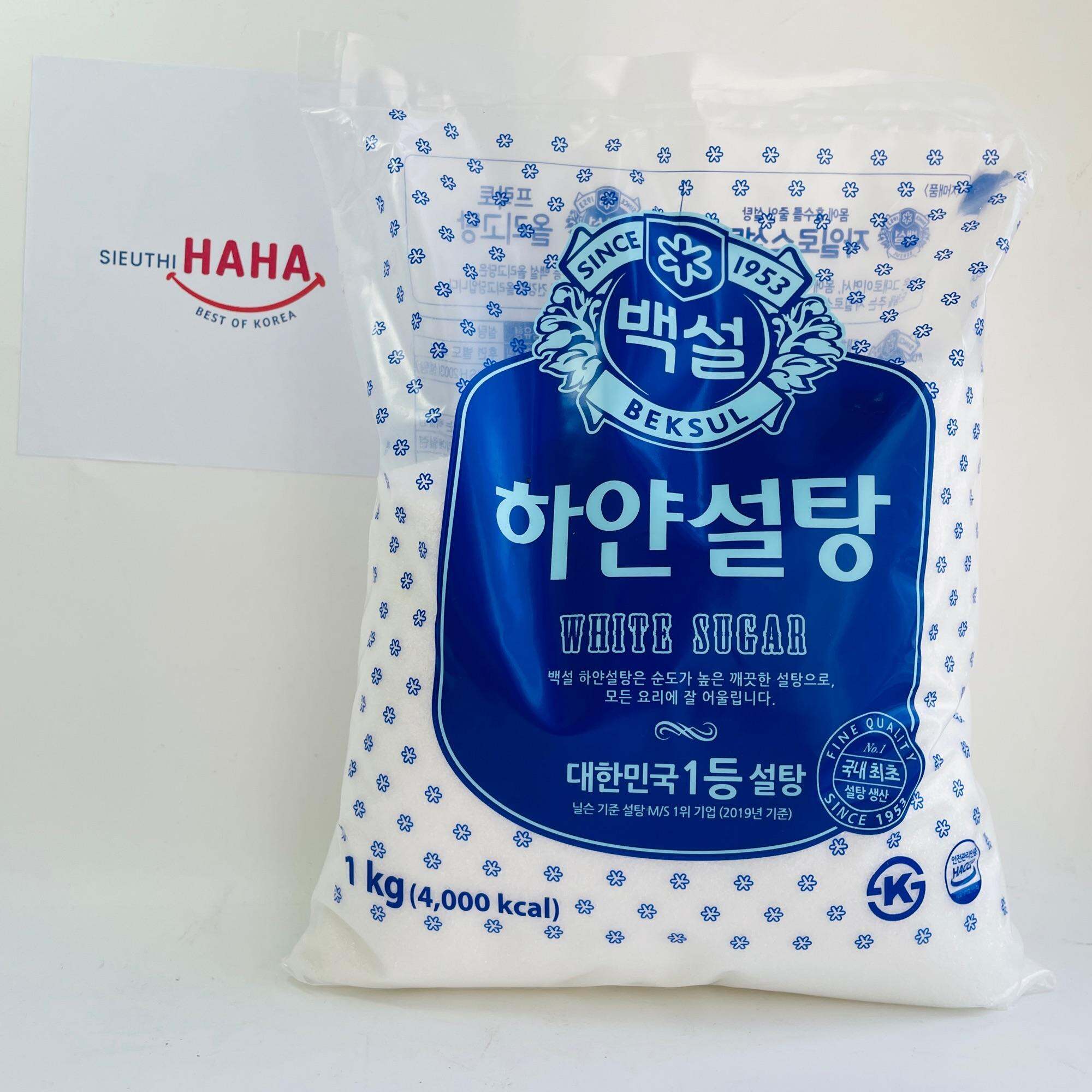 Đường trắng hàn quốc nguyên chất CJ BEKSUL WHITE SUGAR 1kg