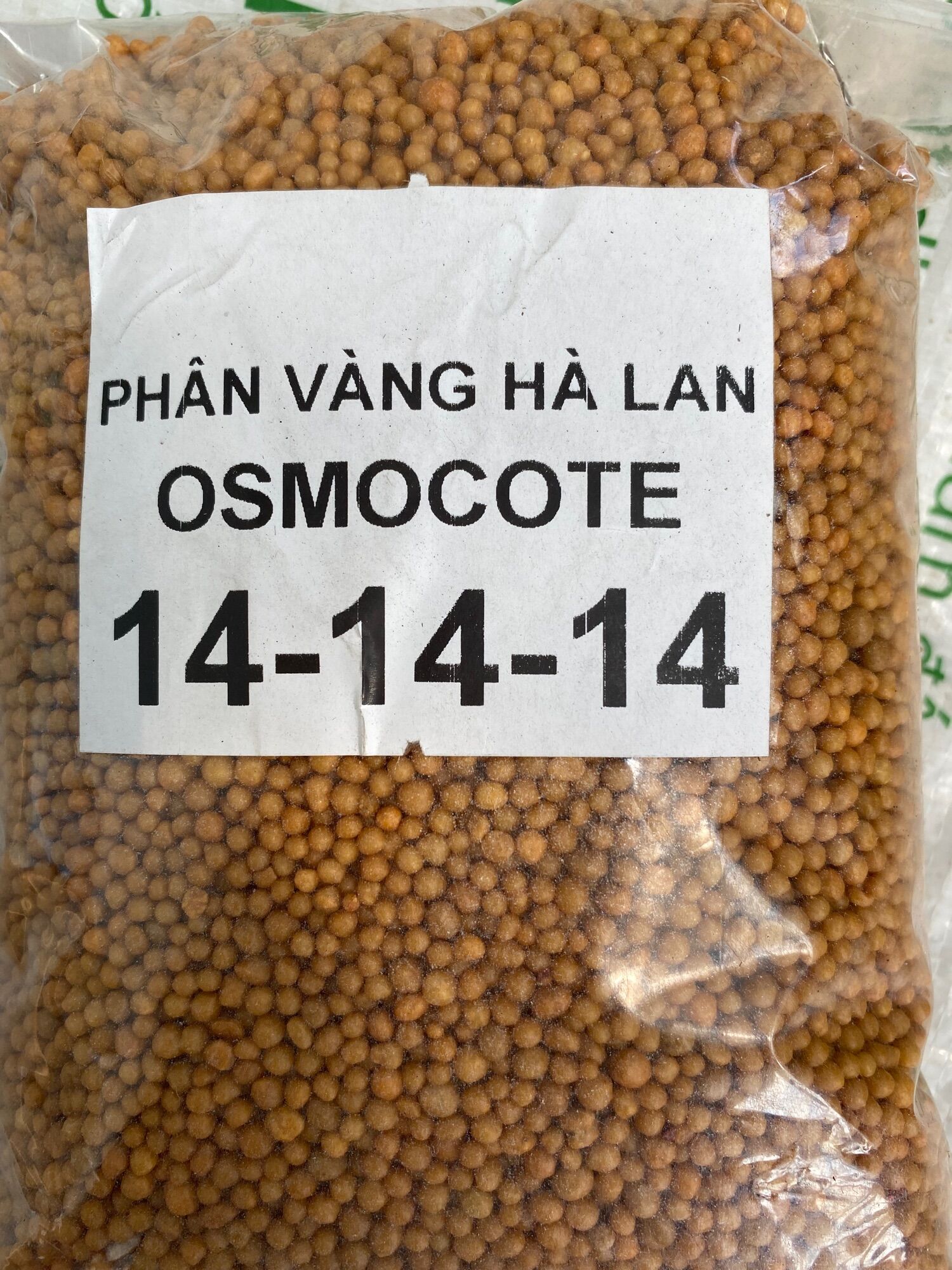 phân vàng tan chậm gói 100g cho sen đá xương rồng hoa lan