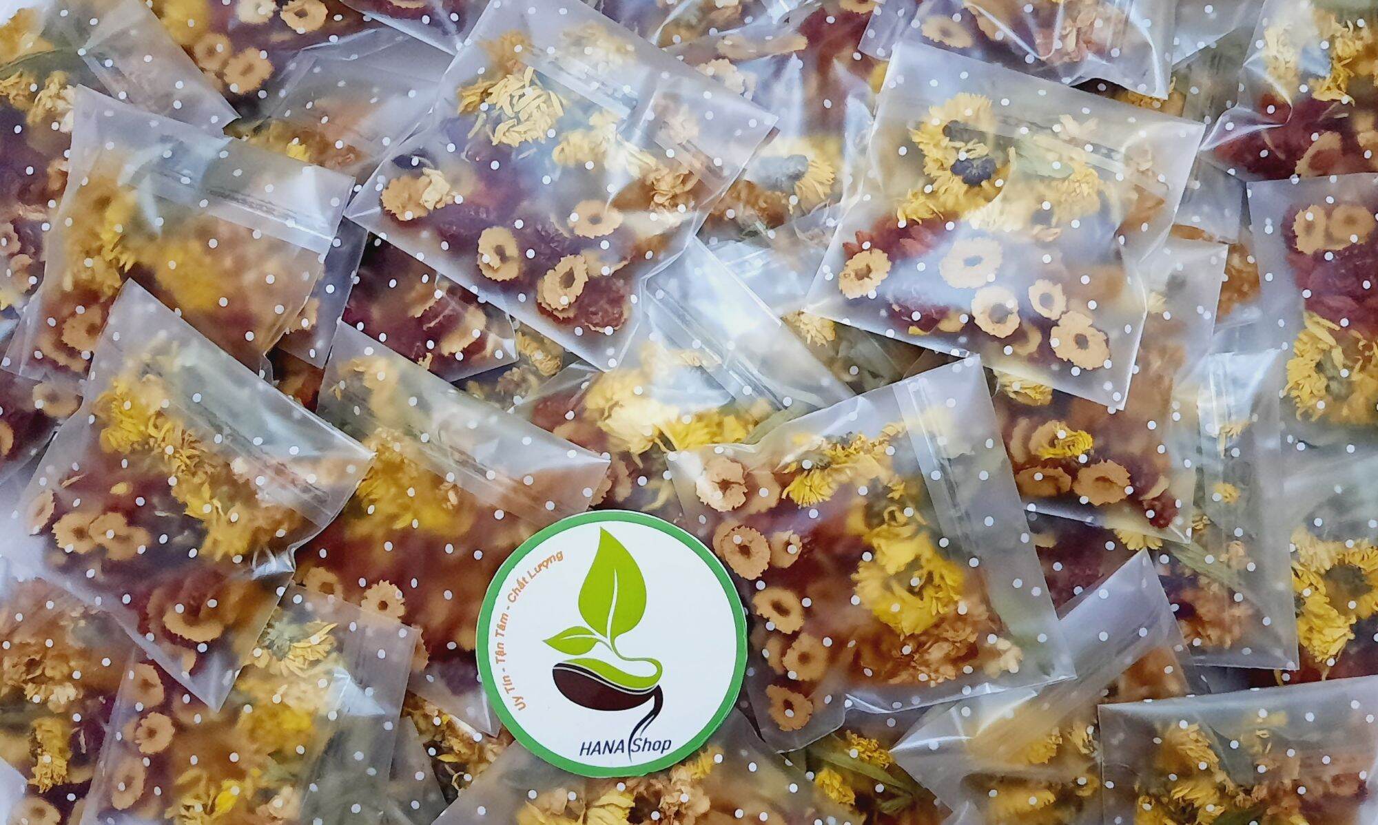 Trà dưỡng nhan set 10 gói 7 vị . Gói nhỏ, tiện lợi