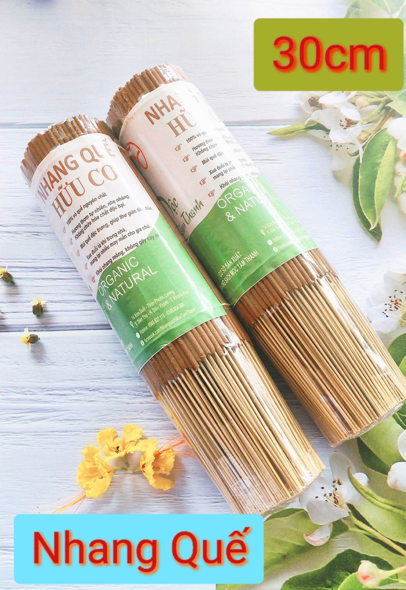 Nhang quế mộc tâm thanh - 30cm - 500g
