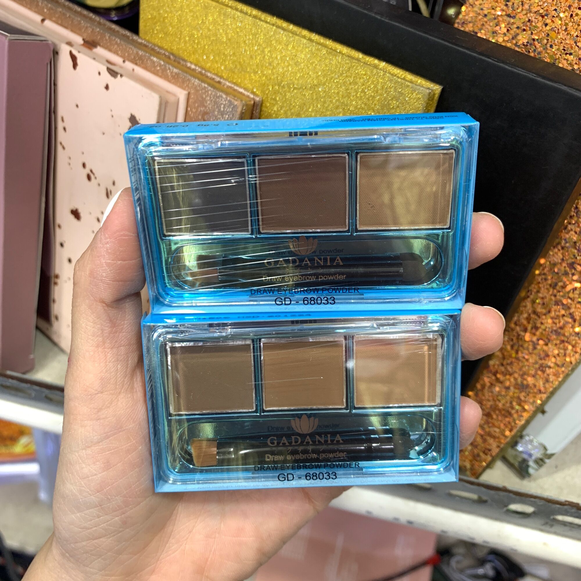 Bột kẻ chân mày Ganda 3ô