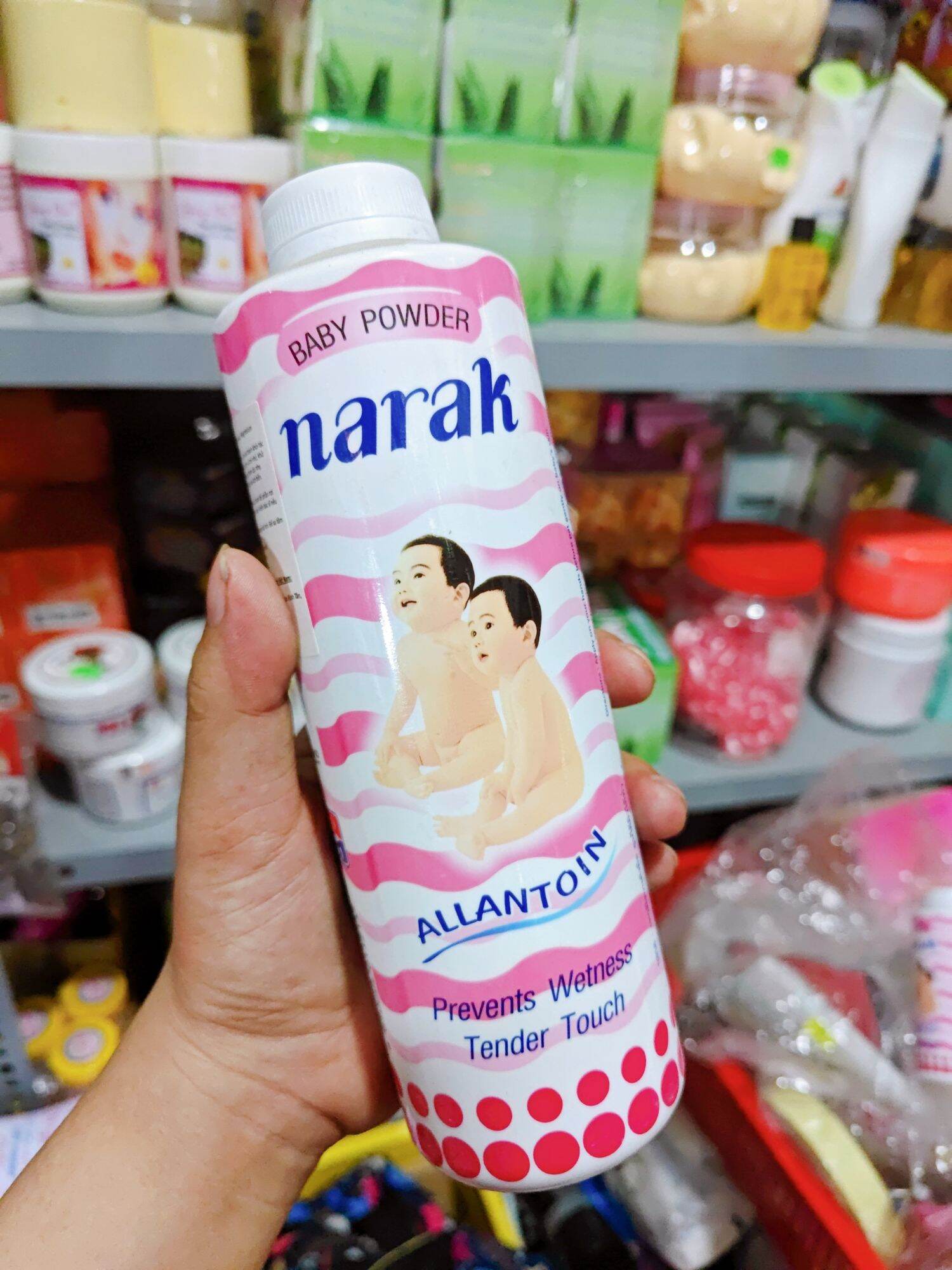 Combo 2 Chai Phấn Thơm Bồ Câu Bhaesaj Thái Lan - 50g x 2 chai