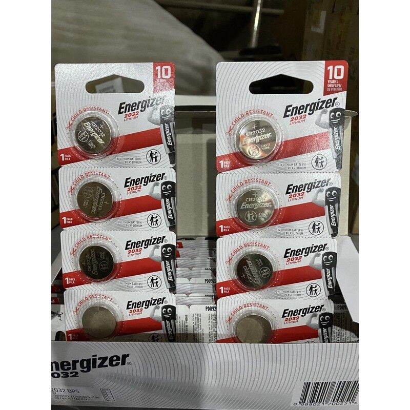Vỉ 5 viên pim CR2032 Energizer Lithium 3V