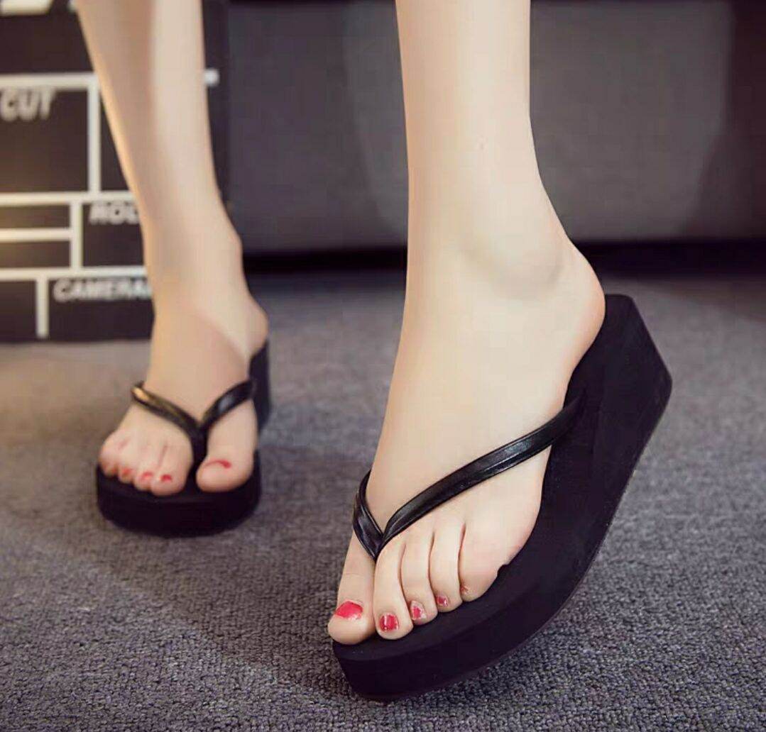[HCM]Dép cao gót xỏ ngón Bebe 5 phân