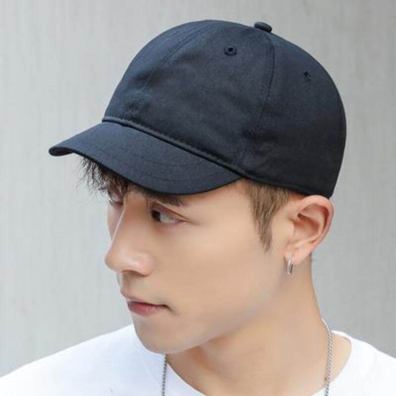 Mũ vành mũ ngắn mũ bóng chày lưỡi ngắn cho nam viền ngắn cổ điển sành điệu nữ vành ngắn mũ lưỡi trai người sành điệu vành nhỏ mùa hè