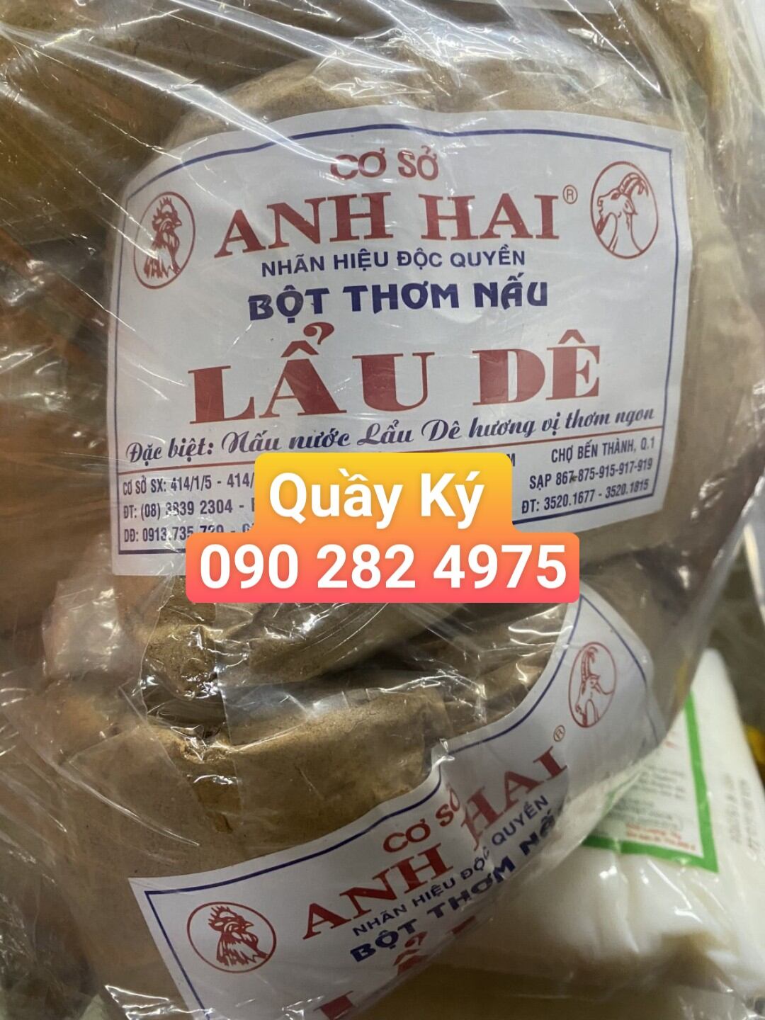 Gia vị lẩu dê hiệu anh Hai