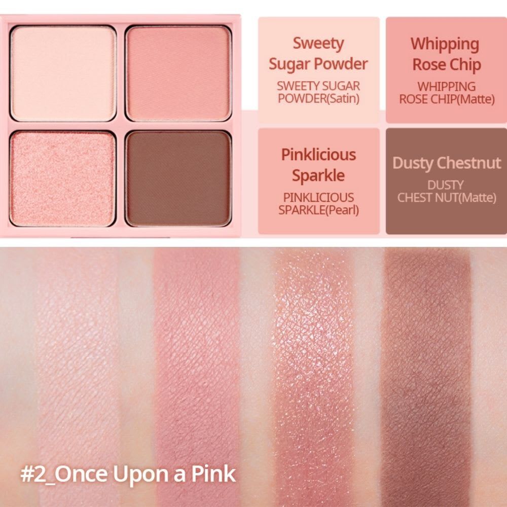 Phấn mắt Peripera Ink pocket shadow palette