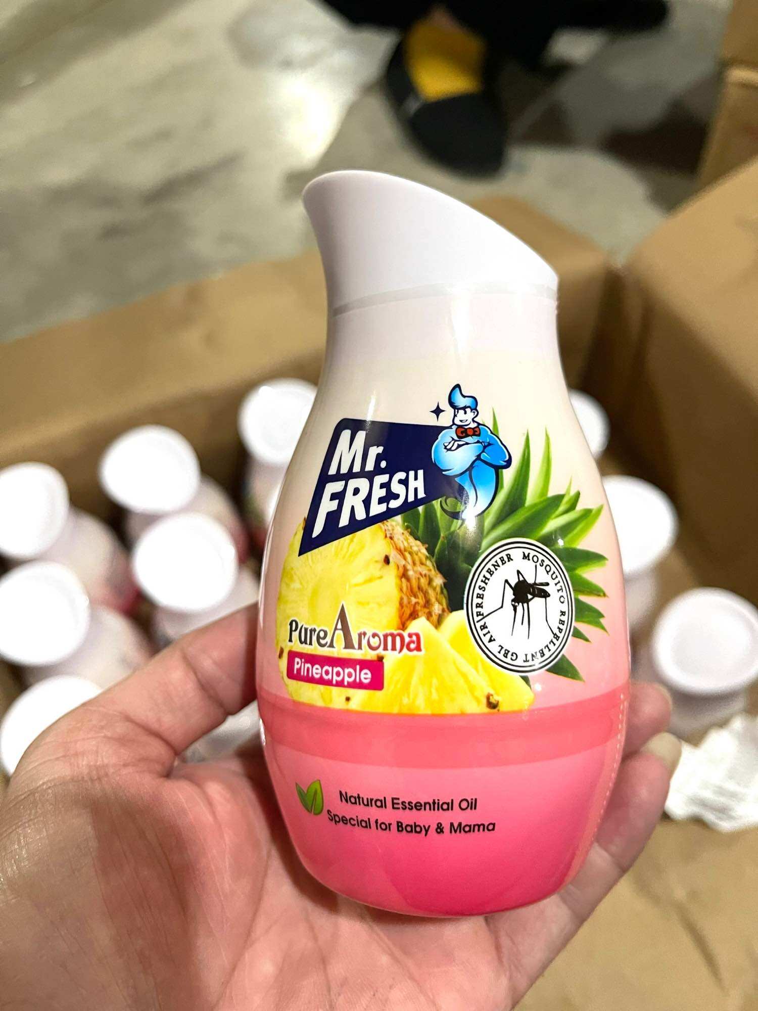 Sáp thơm đuổi muỗi Pure Aroma Mr Fresh 200g