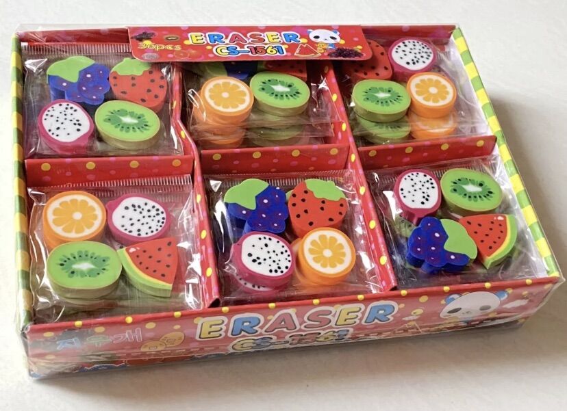 🍓Combo 10 Viên Gôm (Tẩy) hình Đáng yêu (dài 2-3cm)
