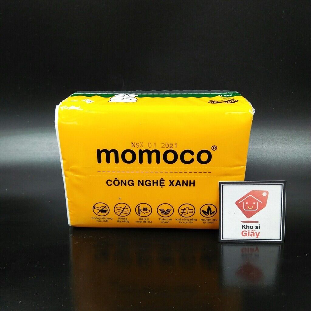 GIẤY RÚT LỤA CAO CẤP MOMOCO GIẤY LỤA 3 LỚP MỀM MỊN VÀ DAI