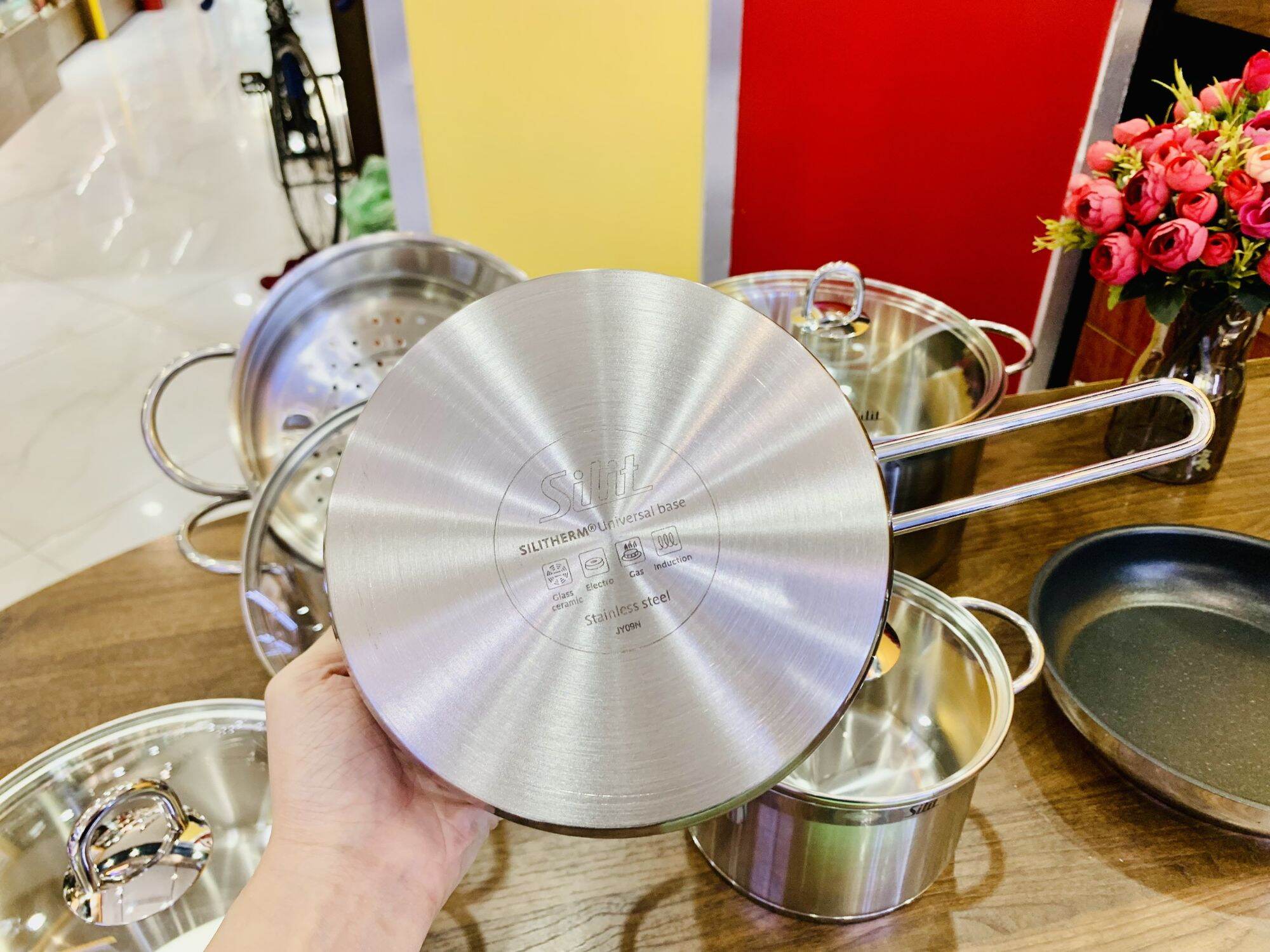 Bộ nồi Silit Diamant 7 món