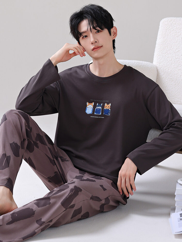 Cotton Long Sleeve Extra Large Boys Lounge Set Giá 660,000 Đồng*Miễn phí vận chuyển