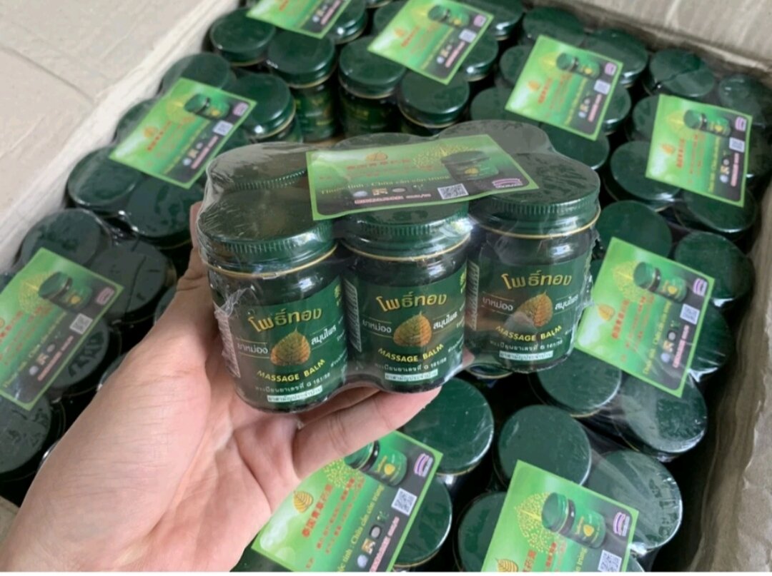 Dầu Xoa Bóp Lá Bồ Đề Thái Lan 50g