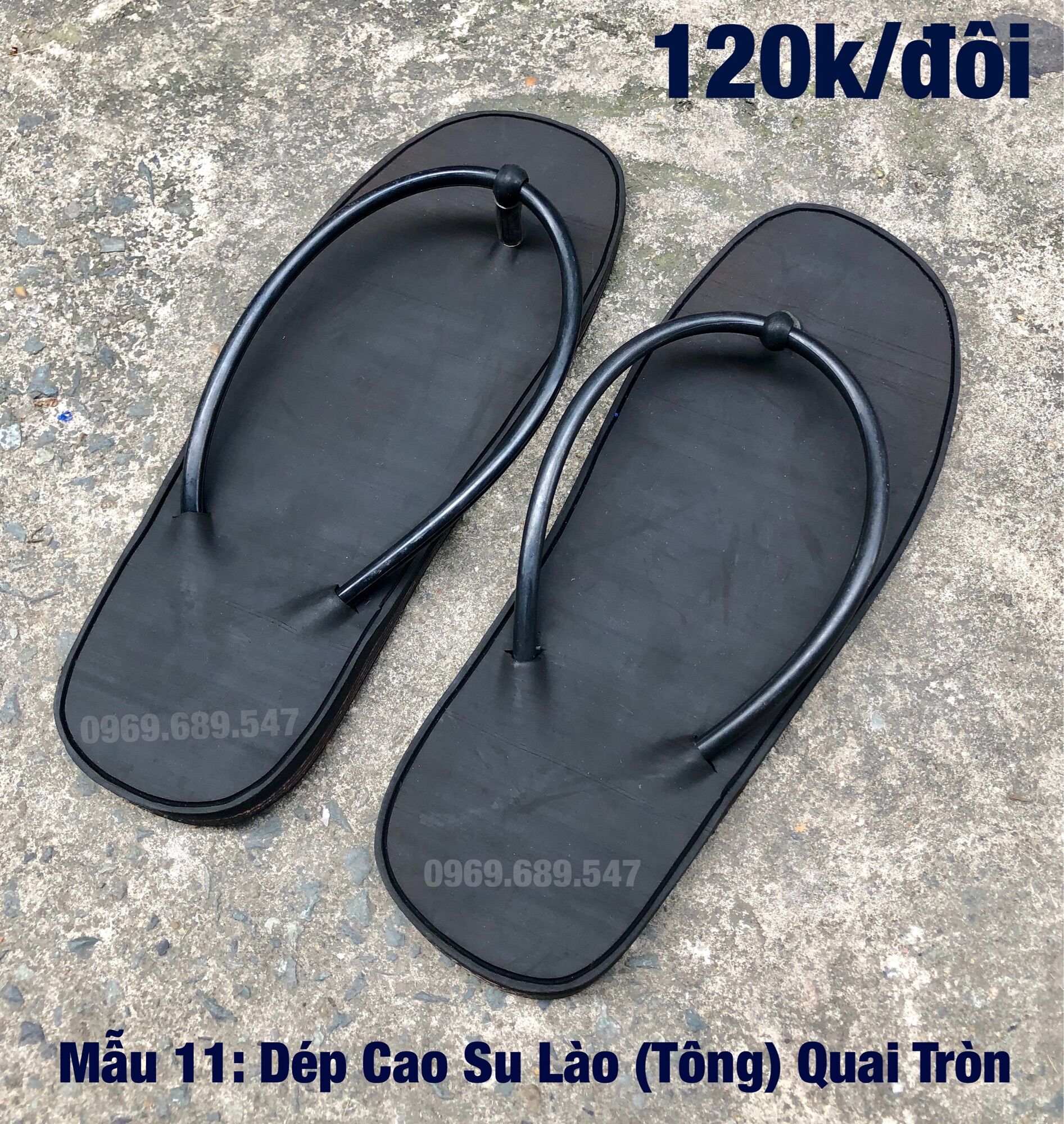 Dép Lào Cao Su Nam DR11