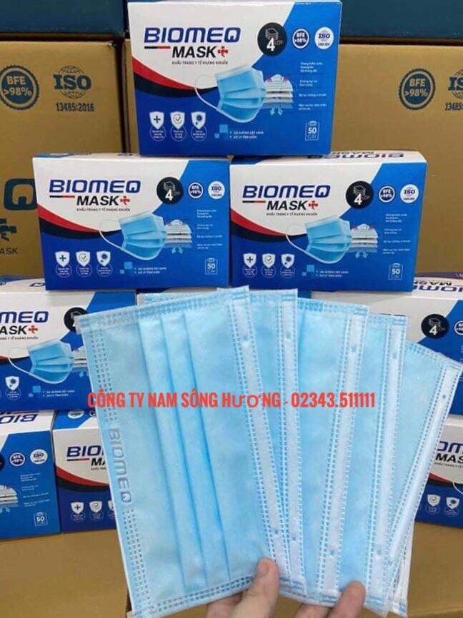 KHẨU TRANG Y TẾ KHÁNG KHUẨN 4 LỚP BIOMEQ MASK KHẨU TRANG Y TẾ 4 LỚP KHÁNG KHUẨN BIOMEQ
