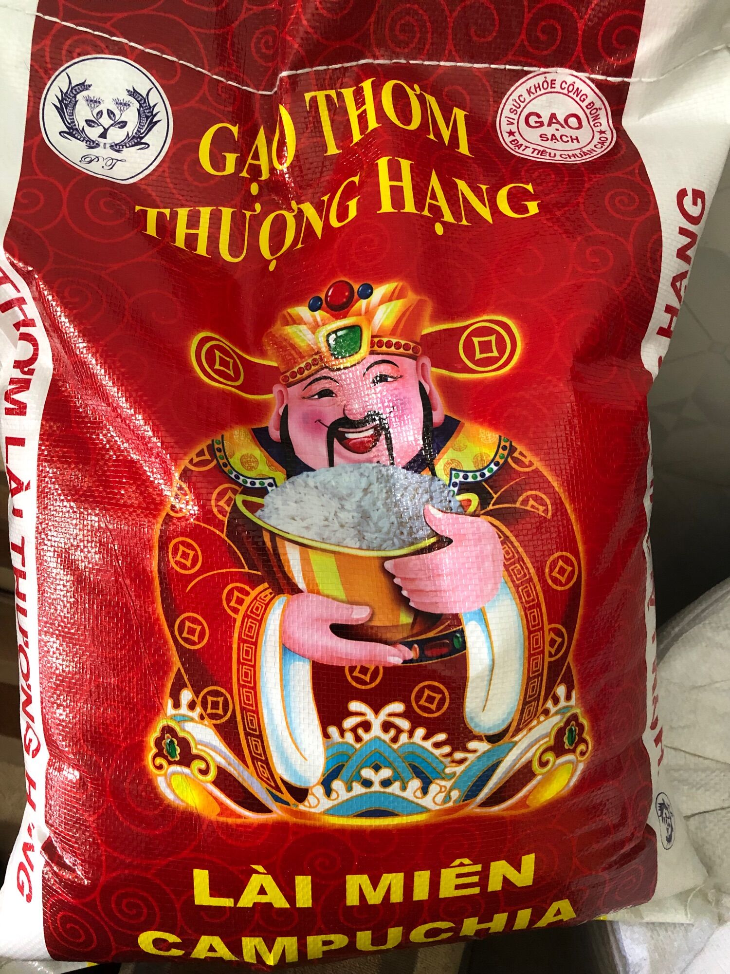 Gạo Lài Miên Campuchia