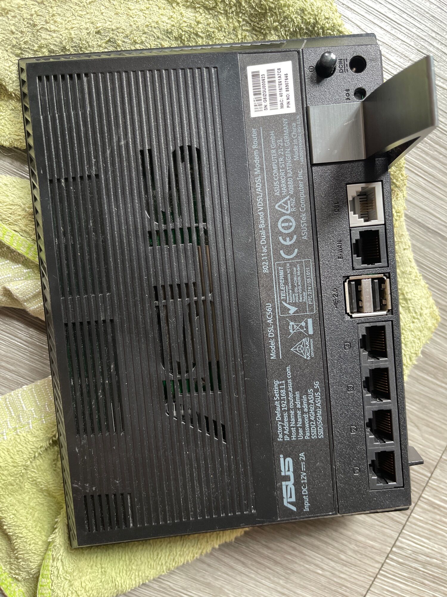 [HCM]Wifi all in one Asus băng tần AC1200