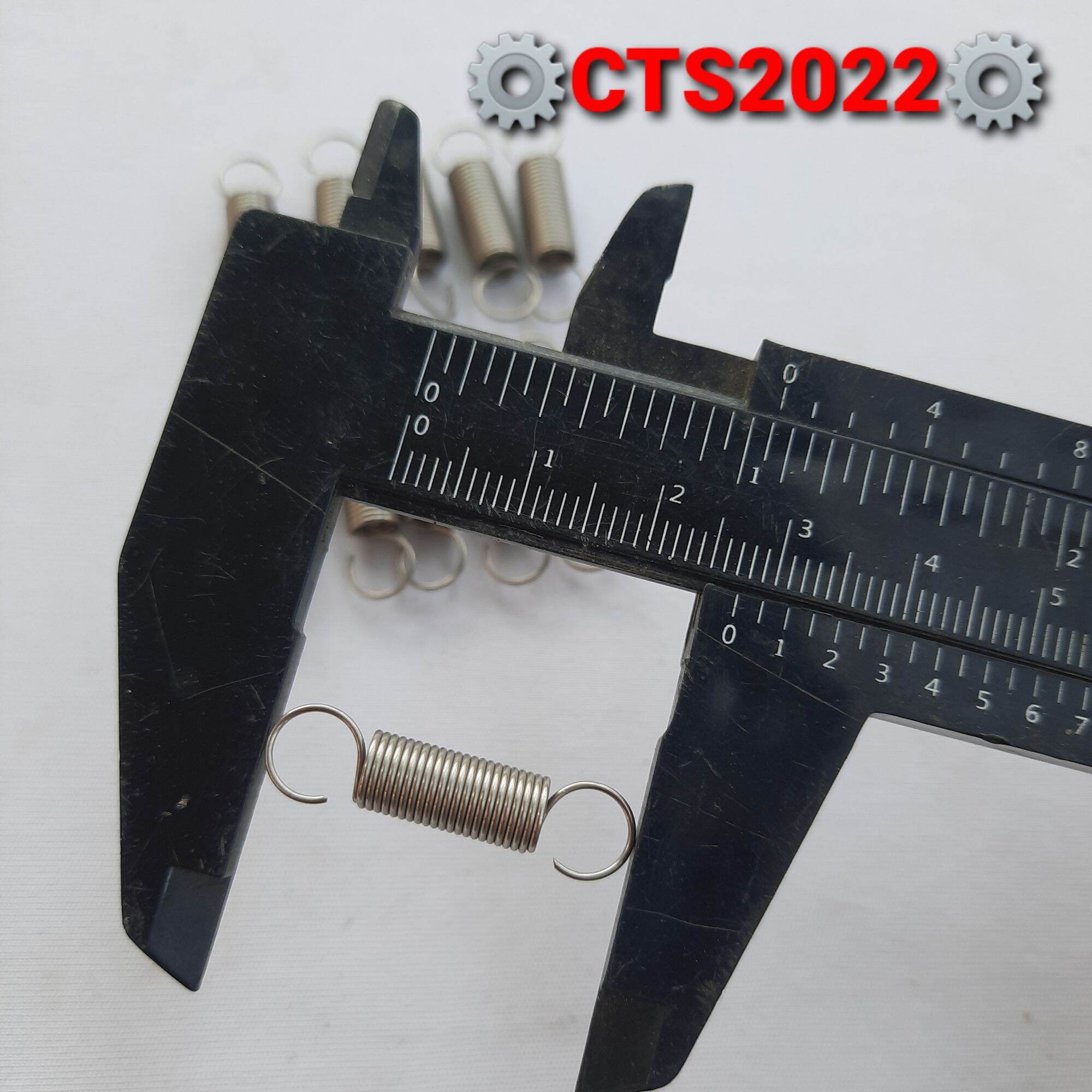 Lò xo kéo inox phi 6mm sợi 0.6mm
