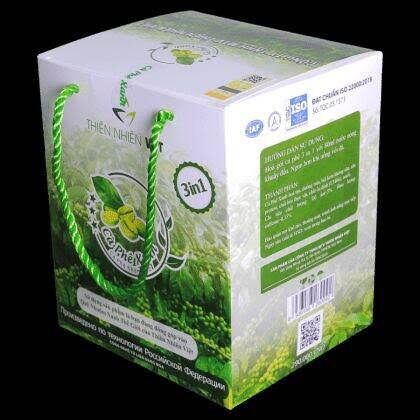 [HCM]Cafe xanh hộp lớn (30 gói )
