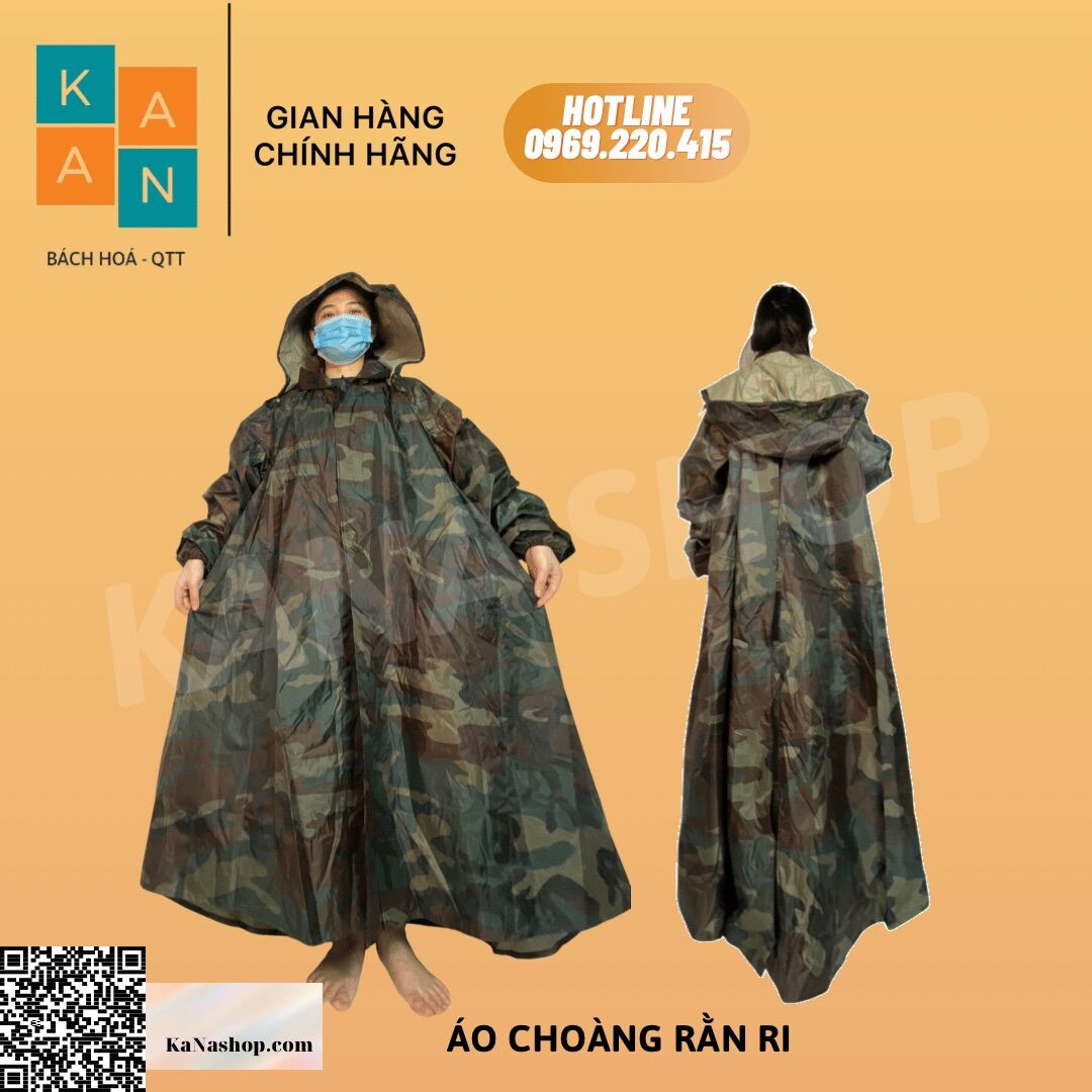 ÁO MƯA BỘ CÁNH DƠI ÁO MƯA MĂNG TÔ Ô LIU kanashop