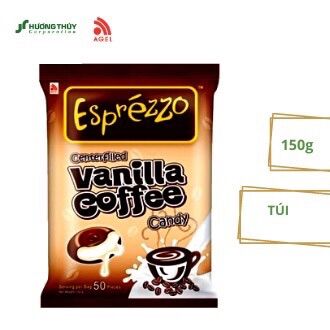 Kẹo Esprezzo 3 Vị Cà phê - Vanilla - Mocha 150g/túi