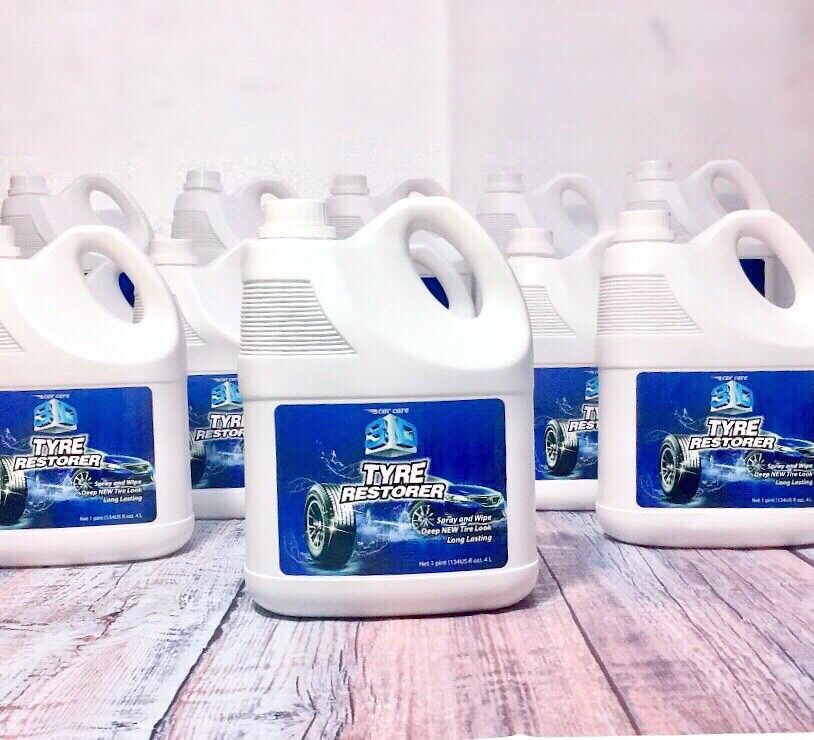 Dung Dịch Dưỡng Đen Đánh Bóng Lốp Xe AUto 3D (2,5lite)