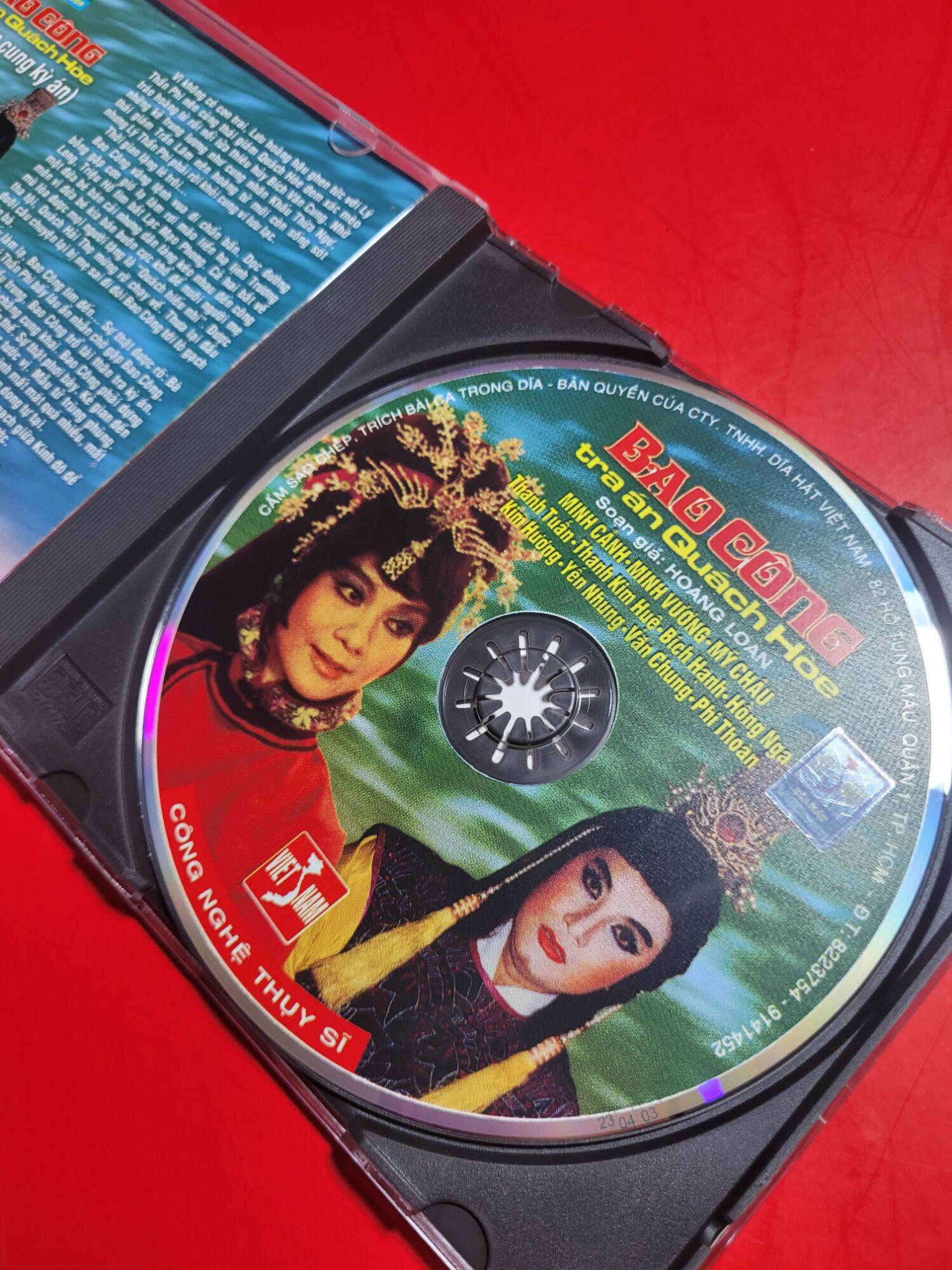CD Cải lương Dĩa xưa. Phôi cổ,  mới đẹp.