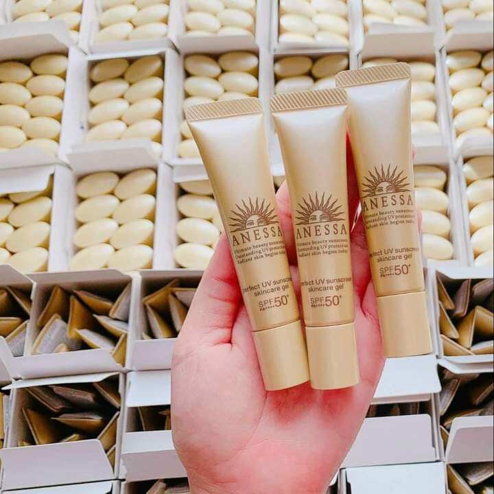 Chống Nắng Anessa 15ml Tem Phụ Tiếng Việt