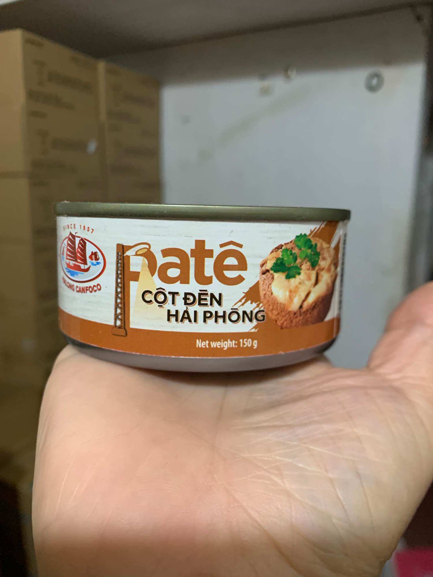 Pate cột đèn Hải Phòng Hạ Long 150g
