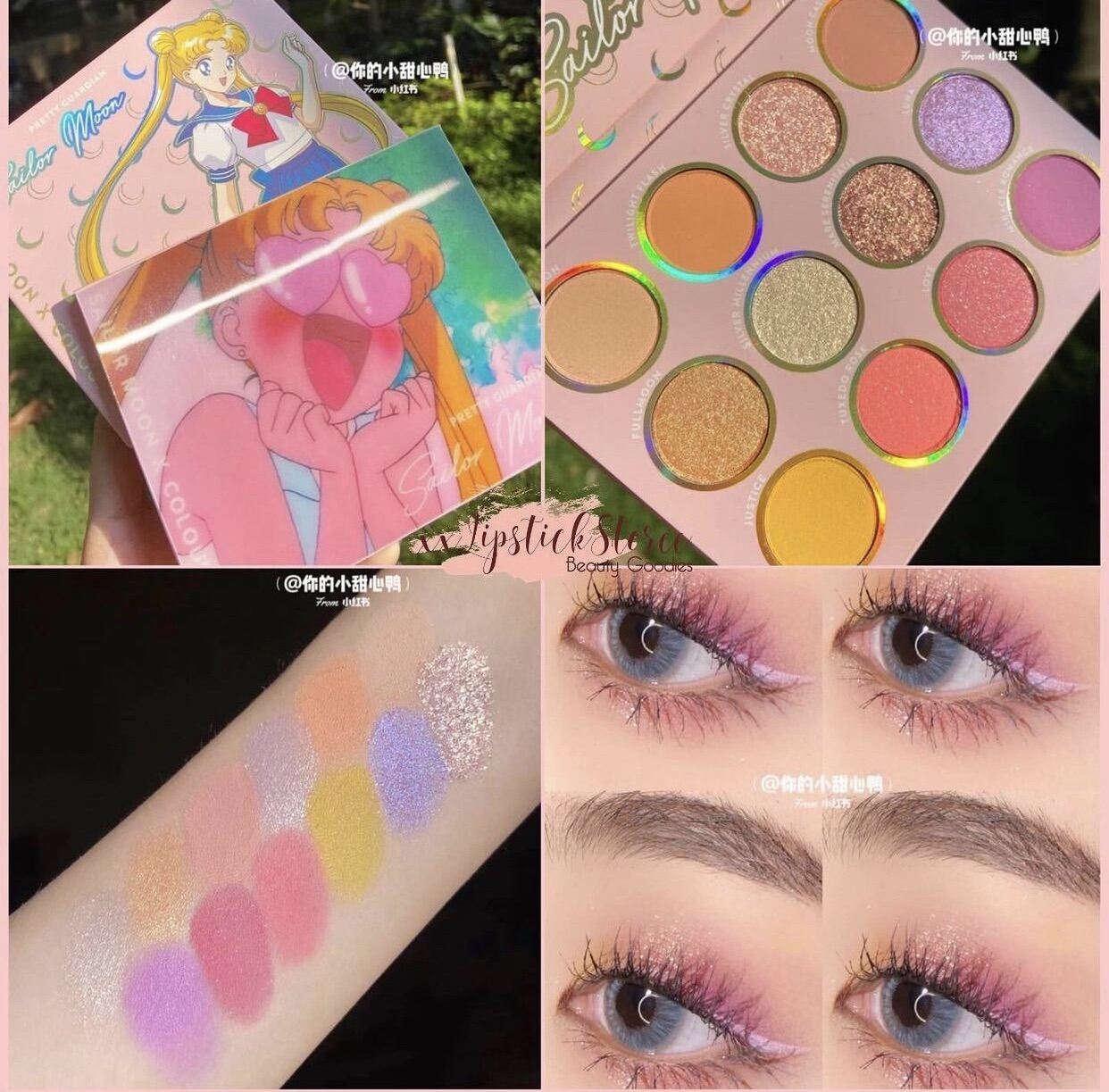 [Hcm]Bảng Mắt 12 Ô Colourpop Sailor Moon