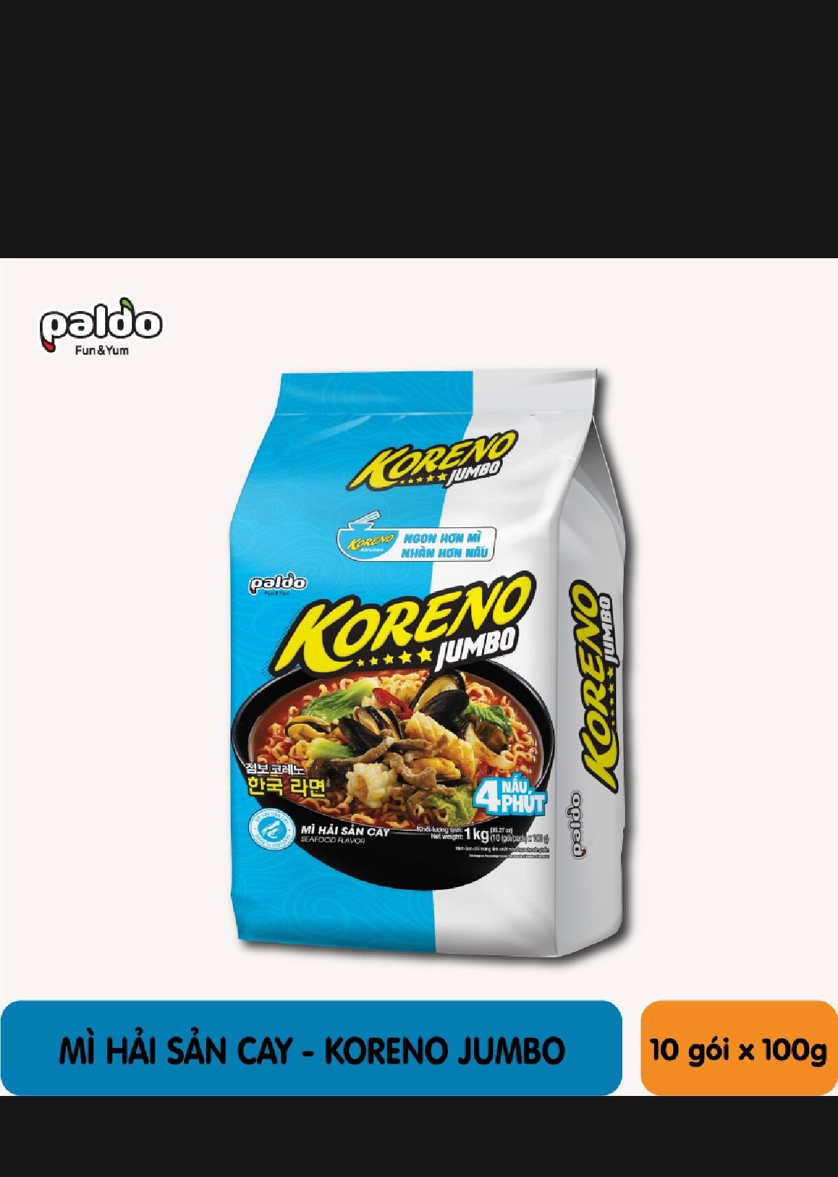 Mỳ 4 phút KORENO CÁC VỊ # MỲ KORENO 4 PHÚT