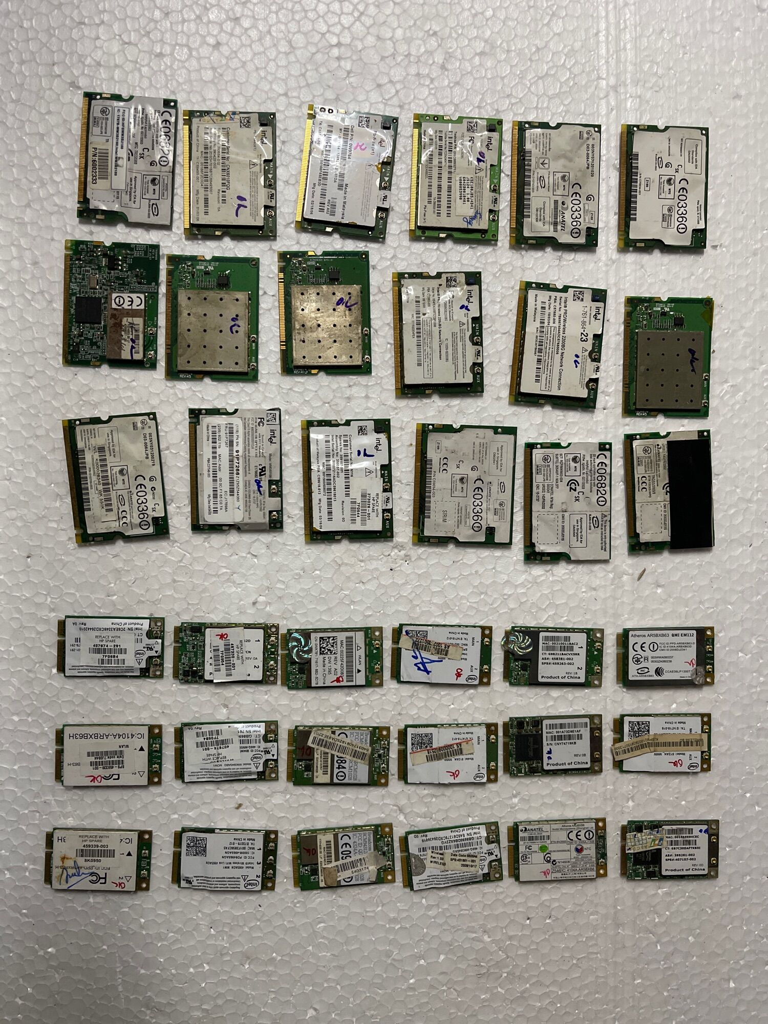 Card WIFI Máy Laptop chuẩn Mini PCI Bo Dài
