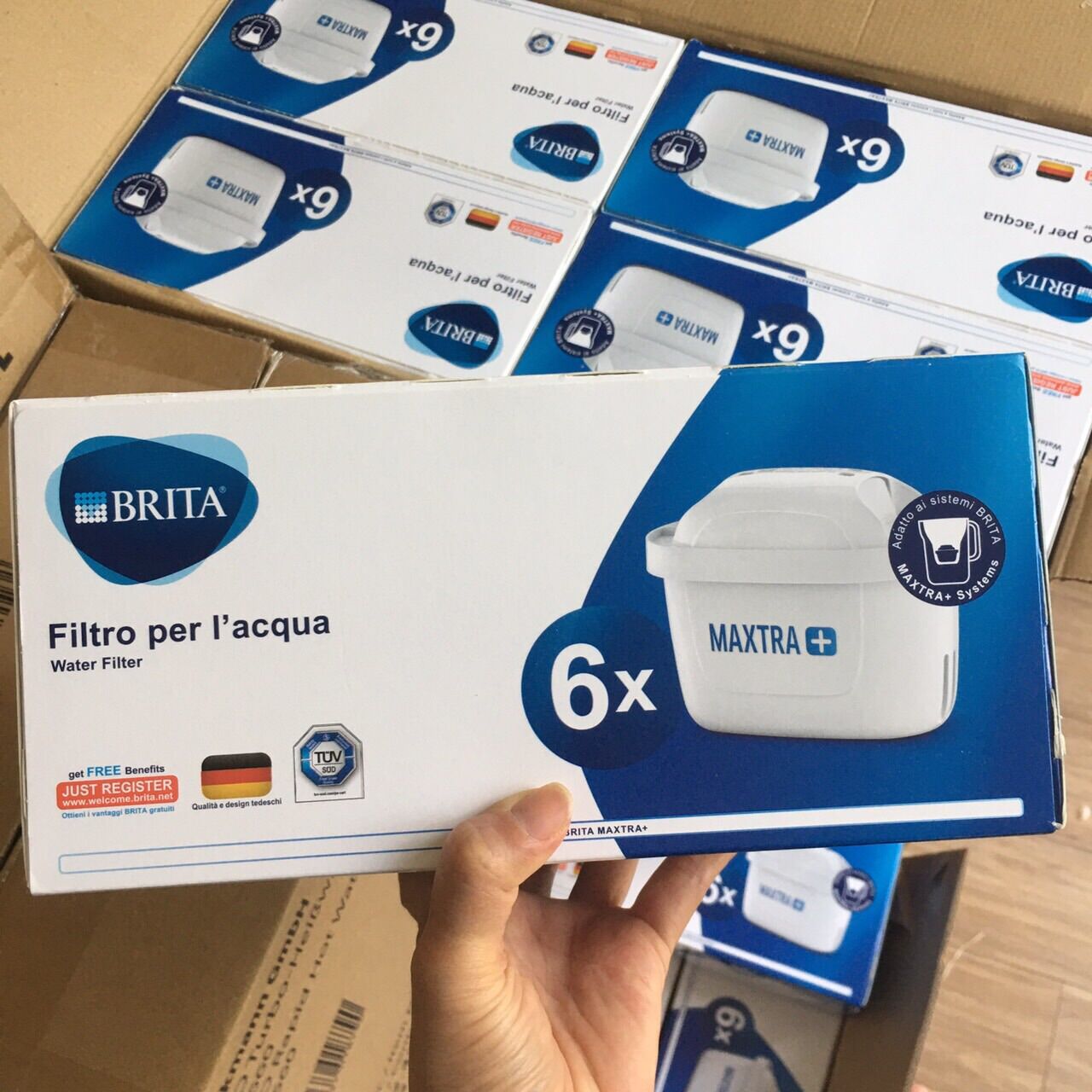 Lõi lọc Brita Maxtra Plus Filter Cartridge 💝 (Túi gồm 6 lõi lọc)