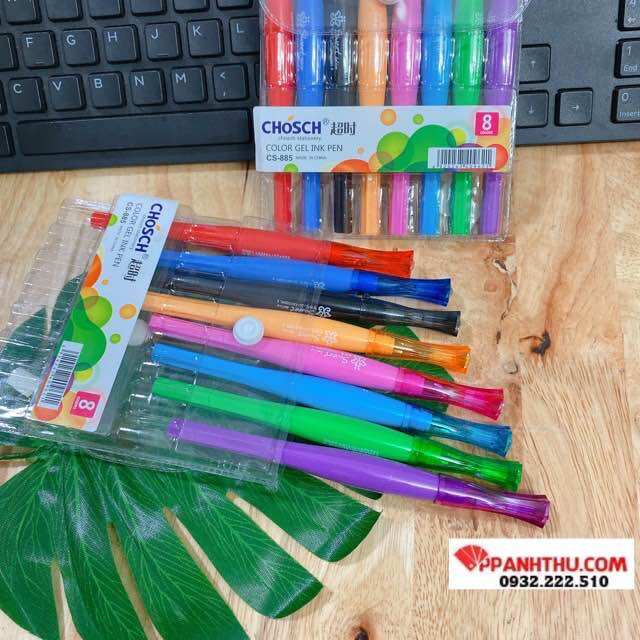 BỘ 8 BÚT NƯỚC ĐẦU KIM CƯƠNG CS-885