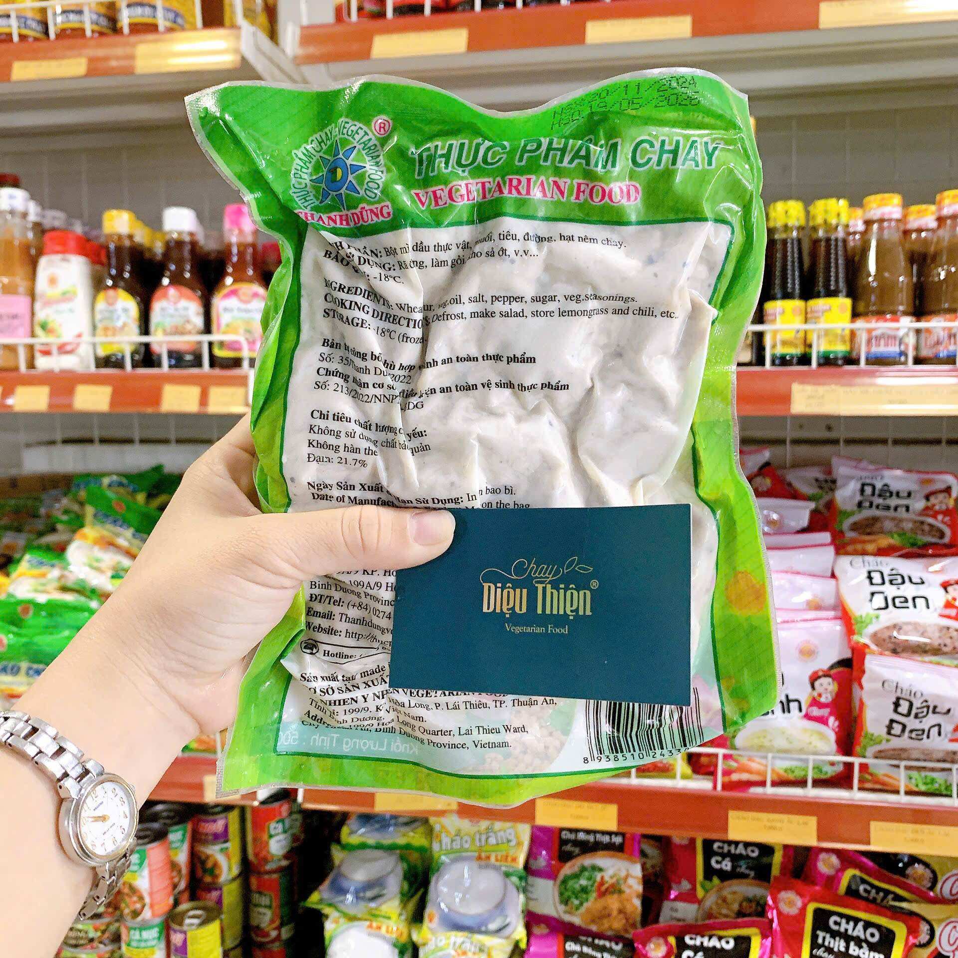(shop có hỗ trợ đóng hàng) GÀ XÉ PHAY CHAY THANH DŨNG GÓI 500g