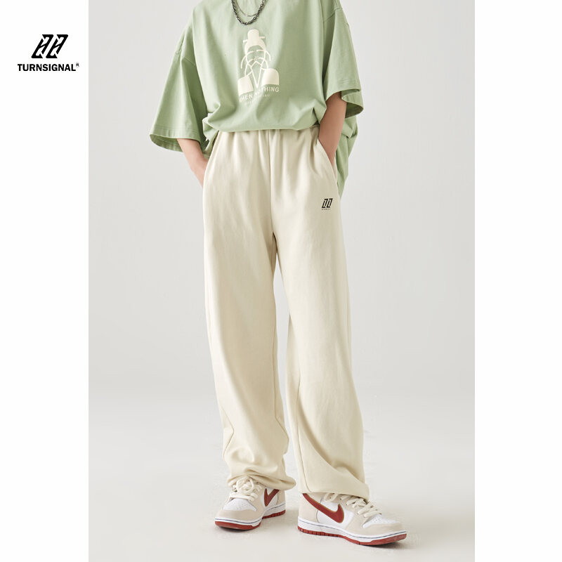 Quần Jogger Thường Ngày Thương Hiệu Sành Điệu Turn Signal Quần Jogger Mùa Hè Cho Nữ Quần Thể Thao Sành Điệu Instagram Rộng Rãi Ống Đứng Mẫu Mỏng