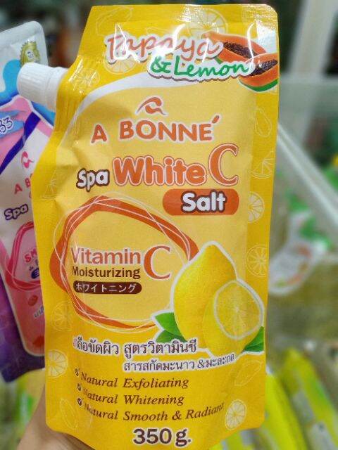 Muối Tắm Trắng Da SPA ABONNE 350G