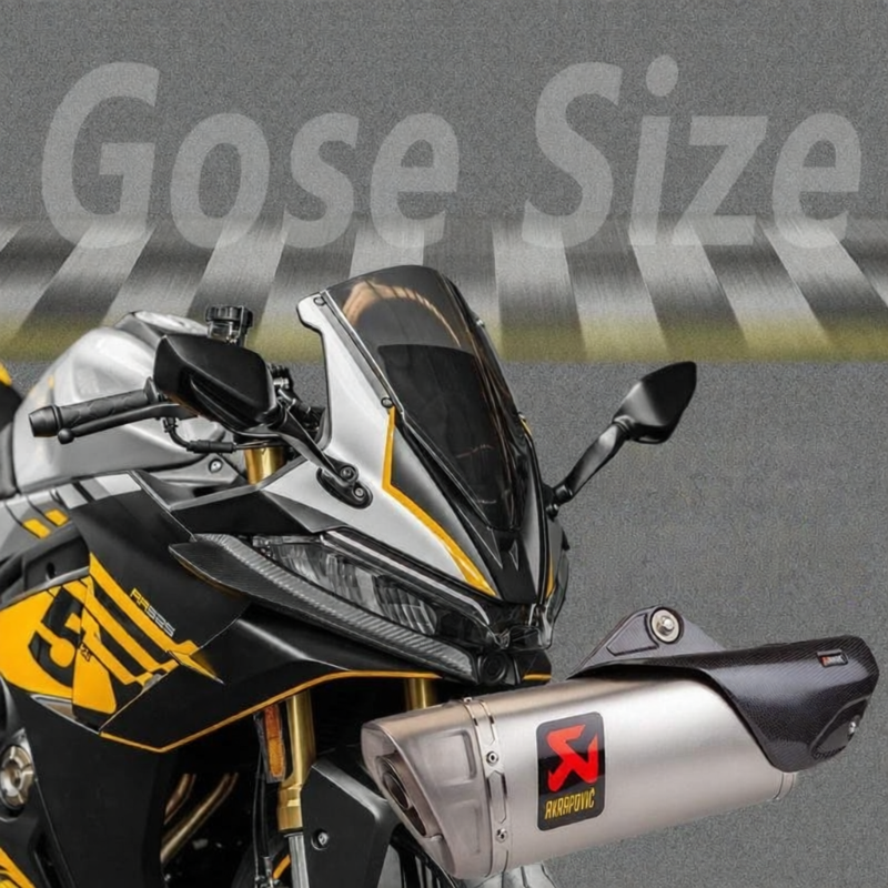 Universal Motorbike Exhaust Pipe SC Titanium Carbon Fiber For Multiple Models Giá 11,683,000 Đồng*Miễn phí vận chuyển