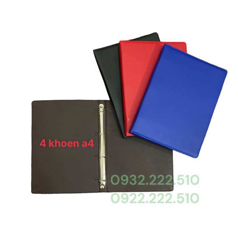 BÌA CÒNG A4-A5 DA CAO CẤP