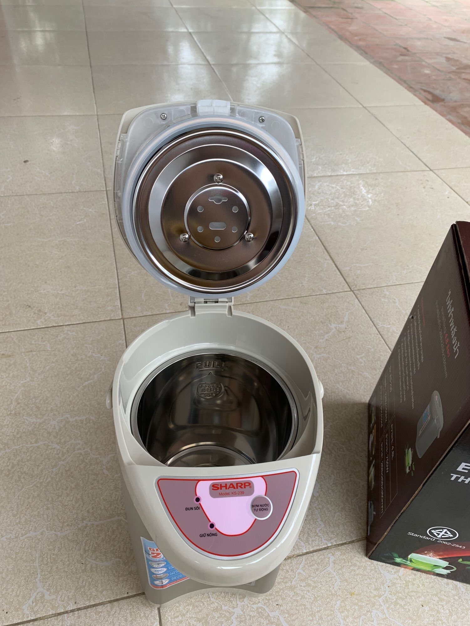 PHÍCH ĐIỆN SHARP BÌNH THỦY ĐIỆN SHARP THÁI LAN 4.8L