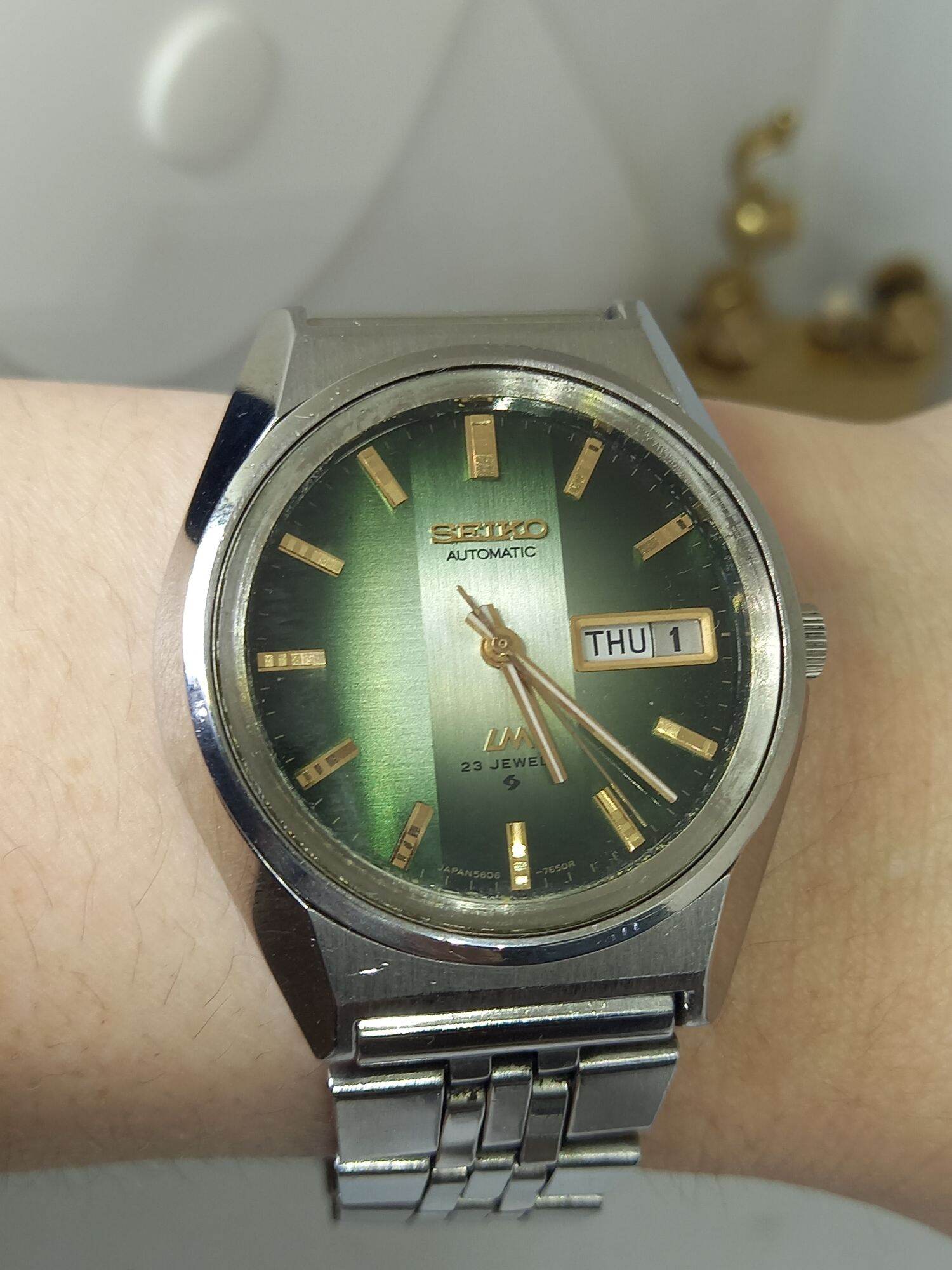 HCM] Đồng Hồ Seiko LM Đường Băng Mặt Năm 1960 