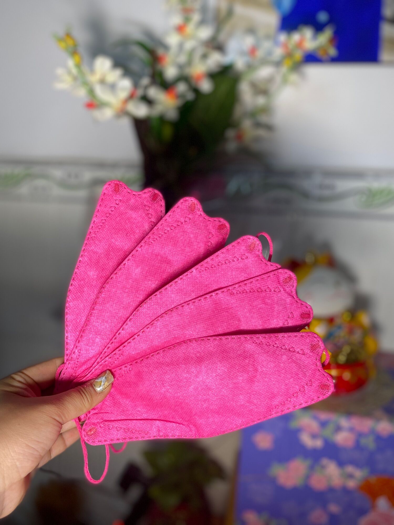 Khẩu trang Màu KF94 - Hàng Nhập có Sẵn