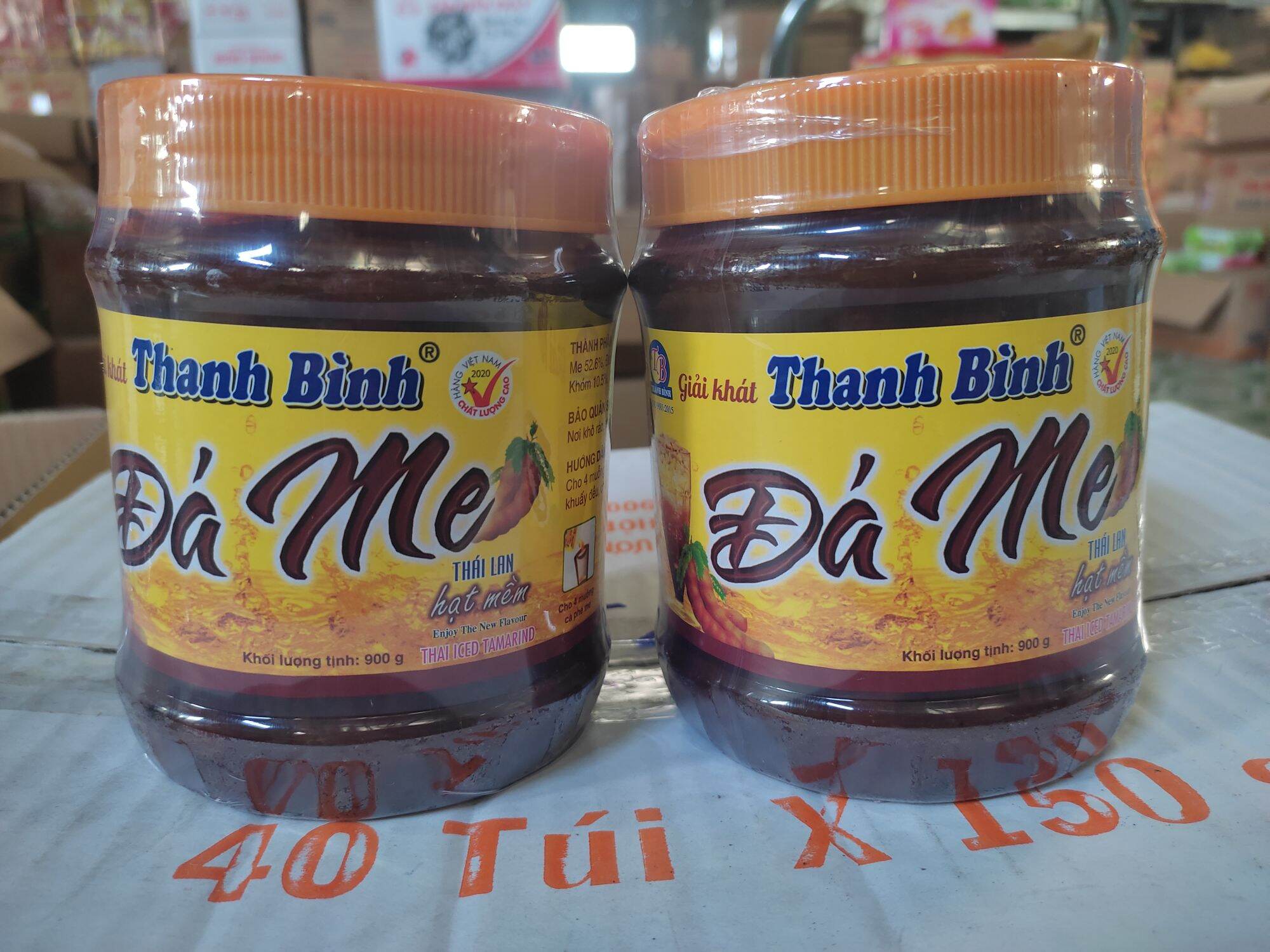 Đá me hạt mềm Thanh Bình hủ 900g
