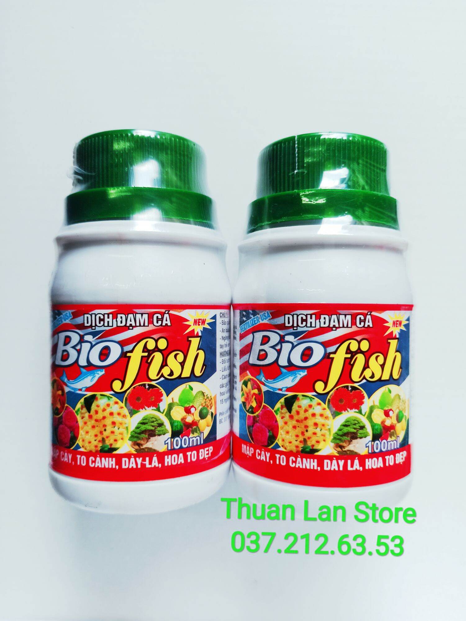 Phân Bón Dịch Đạm Cá BIO - FISH 10-5-5 Mập Thân, Dày Lá chai 100ml