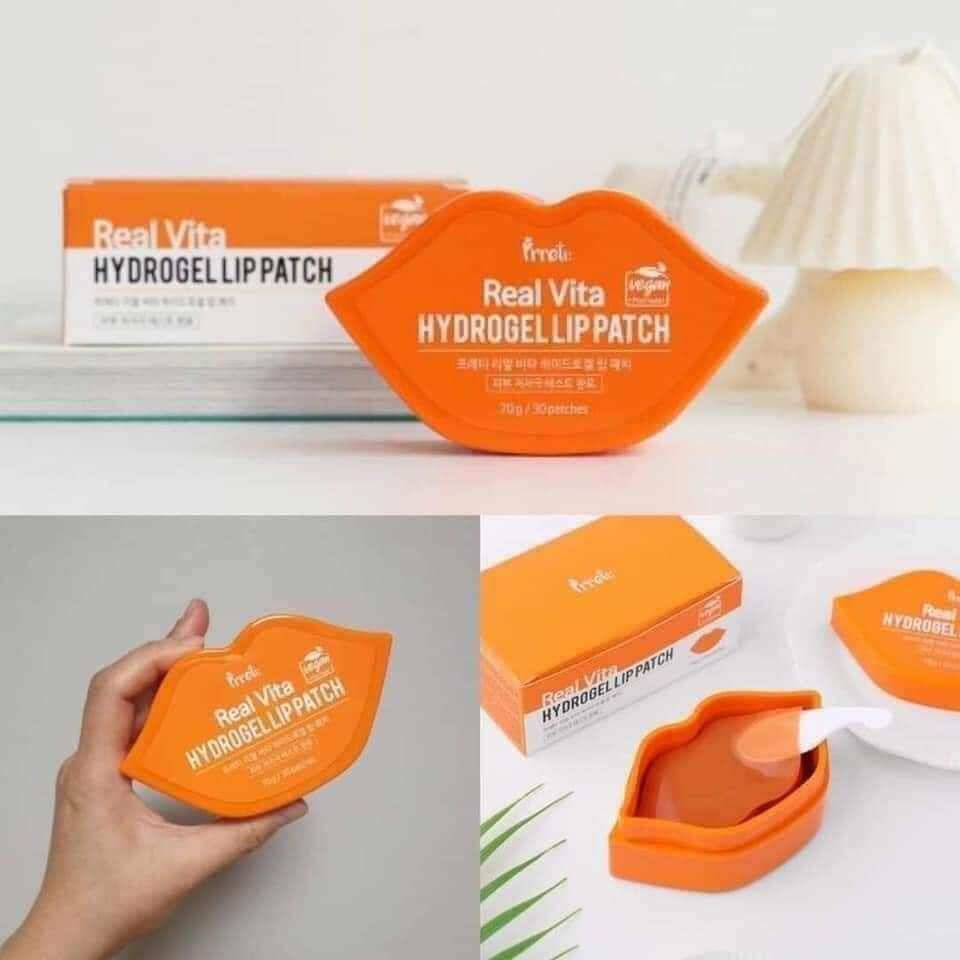 0Mặt nạ Môi 𝗣𝗿𝗿𝗲𝘁𝗶 𝗥𝗲𝗮𝗹 𝗩𝗶𝘁𝗮 𝗛𝘆𝗱𝗿𝗼𝗴𝗲𝗹 𝗟𝗶𝗽 𝗣𝗮𝘁𝗰𝗵